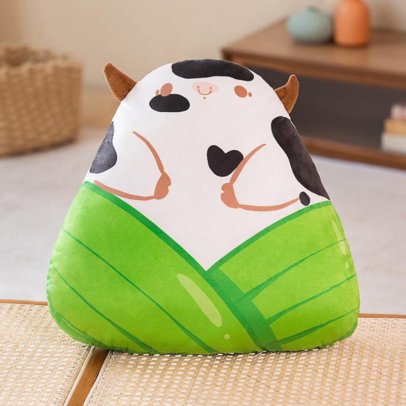 Cartoon Zongzi Plüschtier Panda Tiger Lamm Puppe Drachenbootfest Geschenk Puppe Anhänger
