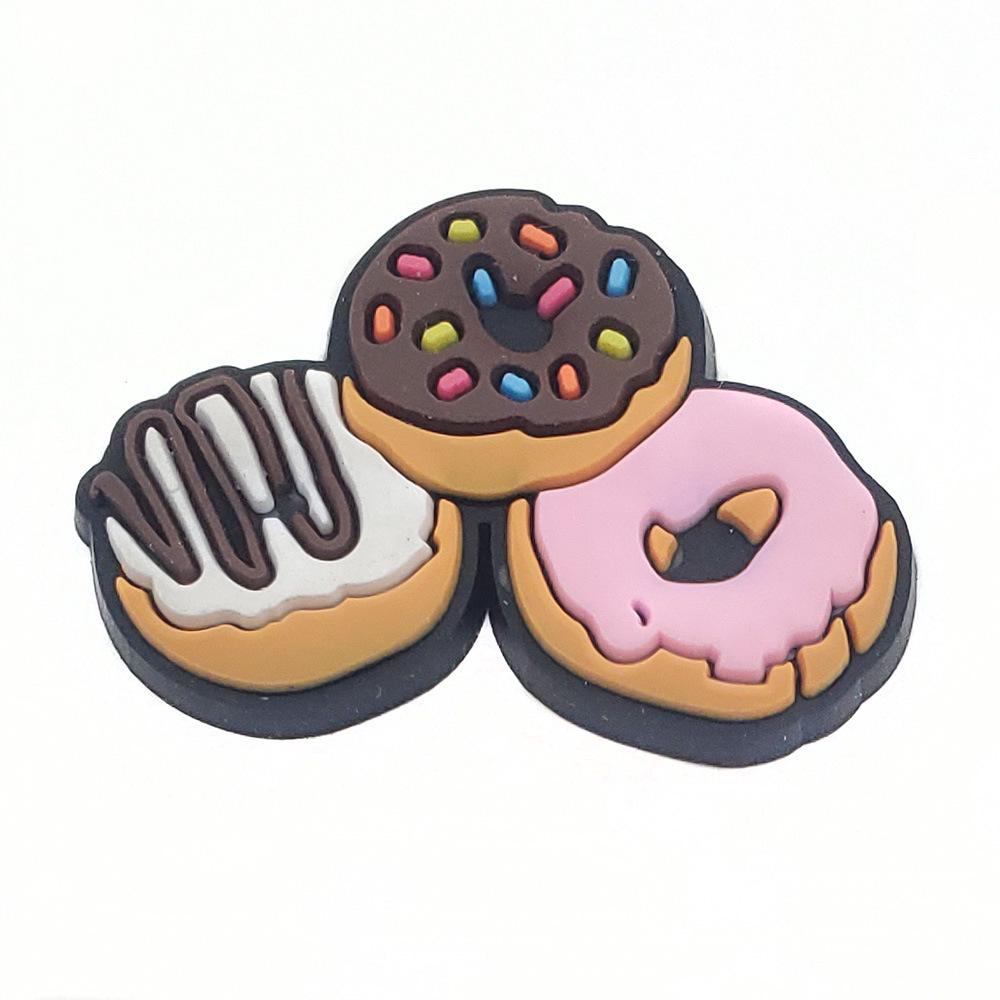Dunkin' Donuts Soft PVC Shoe Charms - Clog Accessories & Garden Shoe Decorations