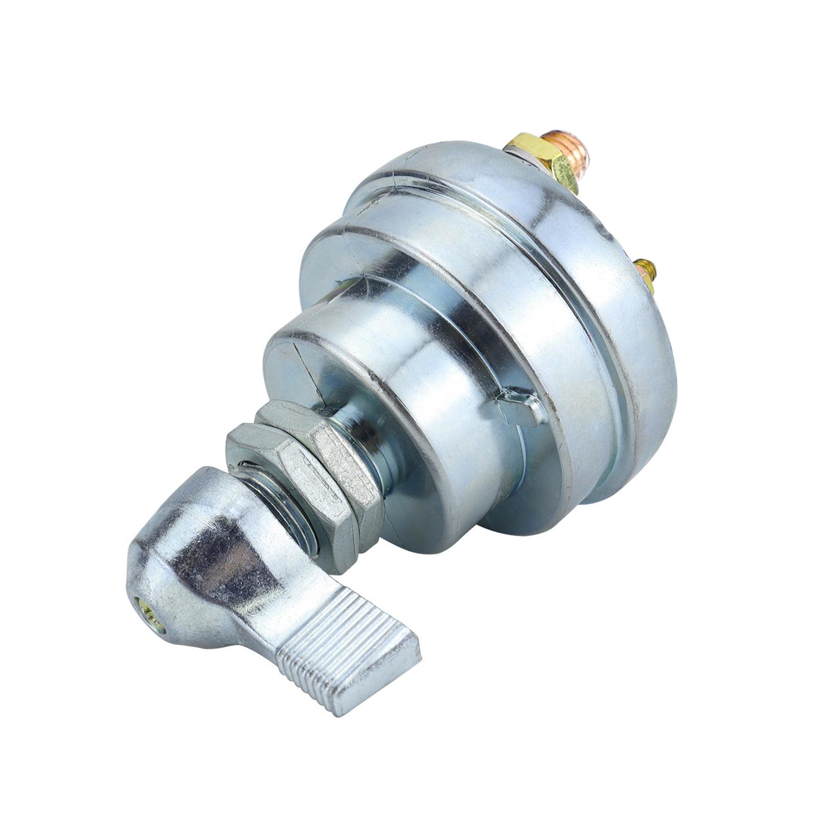 

Expert Battery Disconnect Switch 300A Efficient Power Cutoff Aluminium Battery Isolator Switch for Vehicle Boat Uses 1