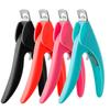 Nail Art Tips Clipper Trimmer Nożyczki Okrągłe narzędzie do manicure z fałszywymi końcówkami