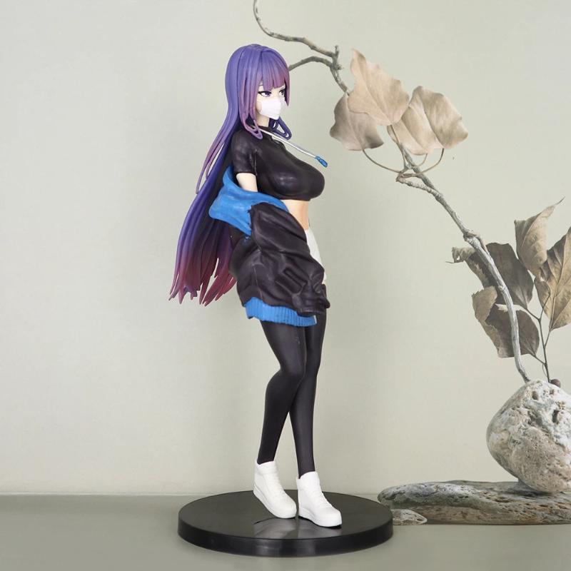 Yuna Biya Original Character 23.5cm Anime Figure Collectible Model Desktop Decoration Pc Case Ornament Gift For Anime Fans
