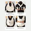 Portable Pet Backpack Breathable Large Capacity Dog Bags Adjustable Cross Chest Backpack Outdoor