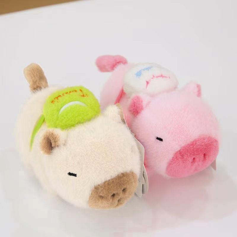 Stylish Capybara Plush Wristband Unique Bike Ornament Practical Toy Portable for Trendy Women Ladies and Collectors