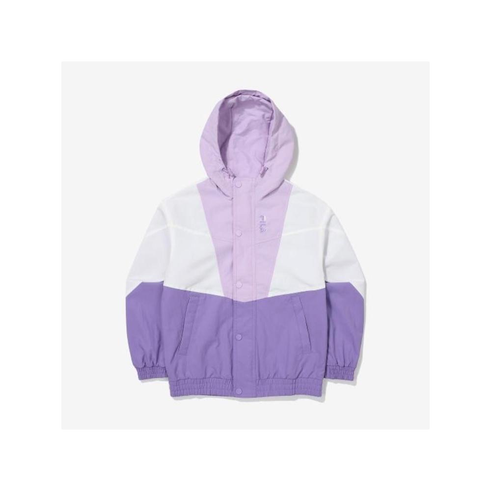 [fila Kids] Куртка Preppy Blocking Fk2jkf1101x Lvi q0zFk2jkf1101xLvi Lightviolet/165