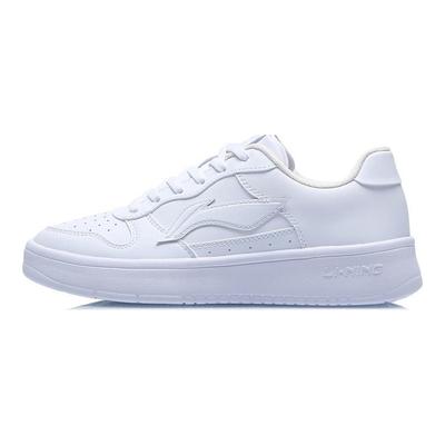 Li Ning Barca Galleggiante Sneakers Casual Versatili con Suola Spessa Antiscivolo Resistenti all'Usura Traspiranti Rialzanti Scarpe da Skate Basse AGCS420-6