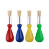 4/6 Pcs Natural Bristle Painting Brushes Plastic Handle Watercolor Brushes Paint Brush Set  New Year