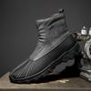 Fashion New Fashion Ankle Boots Handmade Men's High Top Casual Shoes Classic Male Slip on Walking Boots Versatile Comfy Motocross Boots