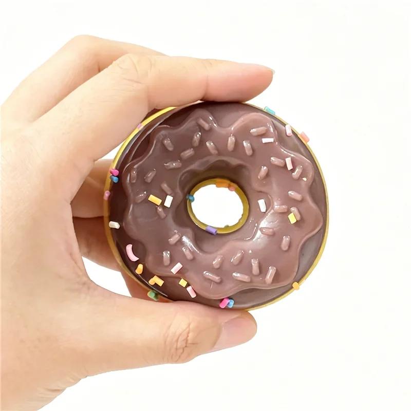 Neehoh Dohnut Non Edible Squish Squeeze Sensory Toy Frosting Swapple Donut Stretch Anti Anxiety Stress Relief Fidget TPR Toy