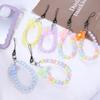 Hanging Cord Flower Pendant Cellphone Strap Beads Phone Chain Mobile Phone Chain Phone Lanyard