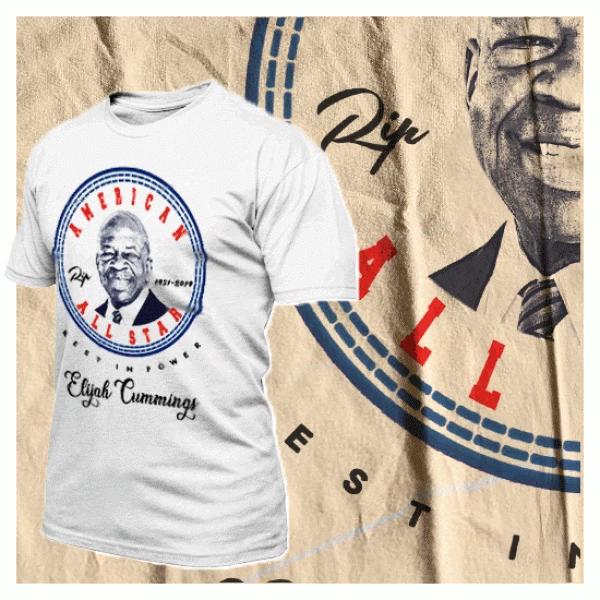 

Congressman T-shirt, Baltimore, Maryland, American legend, civil rights hero USA L