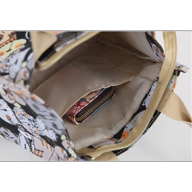 Bolso de playa de verano para mujer, bolso de mano para mujer, bolso de hombro, bolso de mano con estampado de gato pequeño