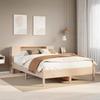 VidaXL Bunk Bed Without Mattress 135x190 Cm Solid Pine Wood, Bed, Bedroom Furniture, Bed with Storage, 3322840
