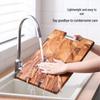 LC LIVING Thai Acacia Wood Cutting Board with Handle