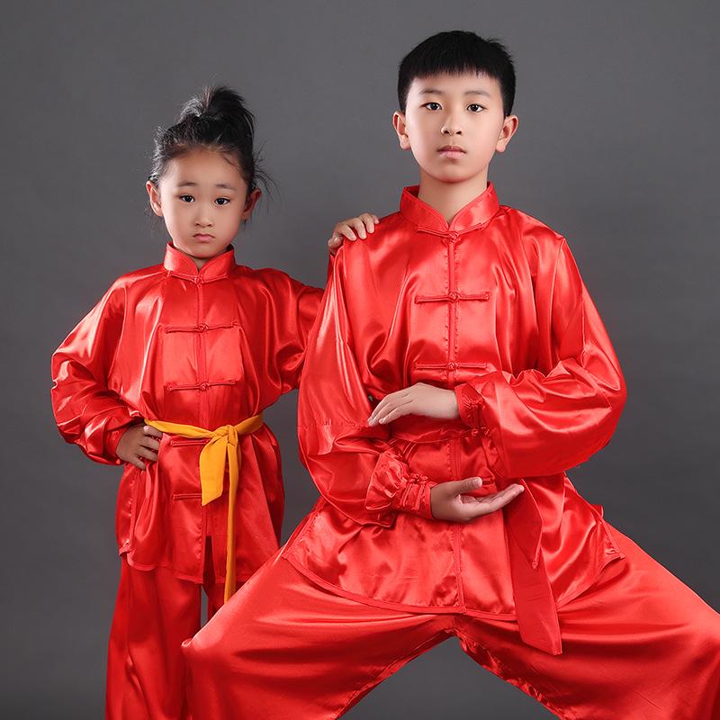 Kids' Tai Chi & Kung Fu Suit - Chinese Style Training & Performance Outfit for Boys & Girls