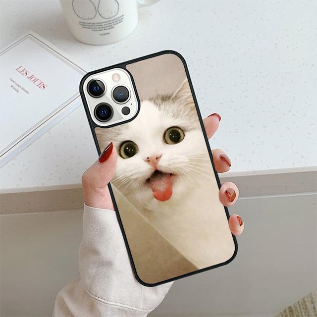 Liebes Haustier Niedliches Tier Katze Handyhülle Für iPhone 17 Air 14 15 16 13 12 Hülle Für Apple Pro Max 6S Plus Hülle