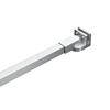 Bras de support - Acier inoxydable - 47,5 cm - Chrome poli - Design contemporain - Accessoires salle de bain