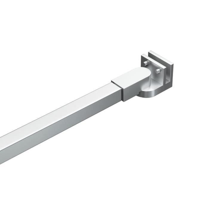 Bras de support - Acier inoxydable - 47,5 cm - Chrome poli - Design contemporain - Accessoires salle de bain