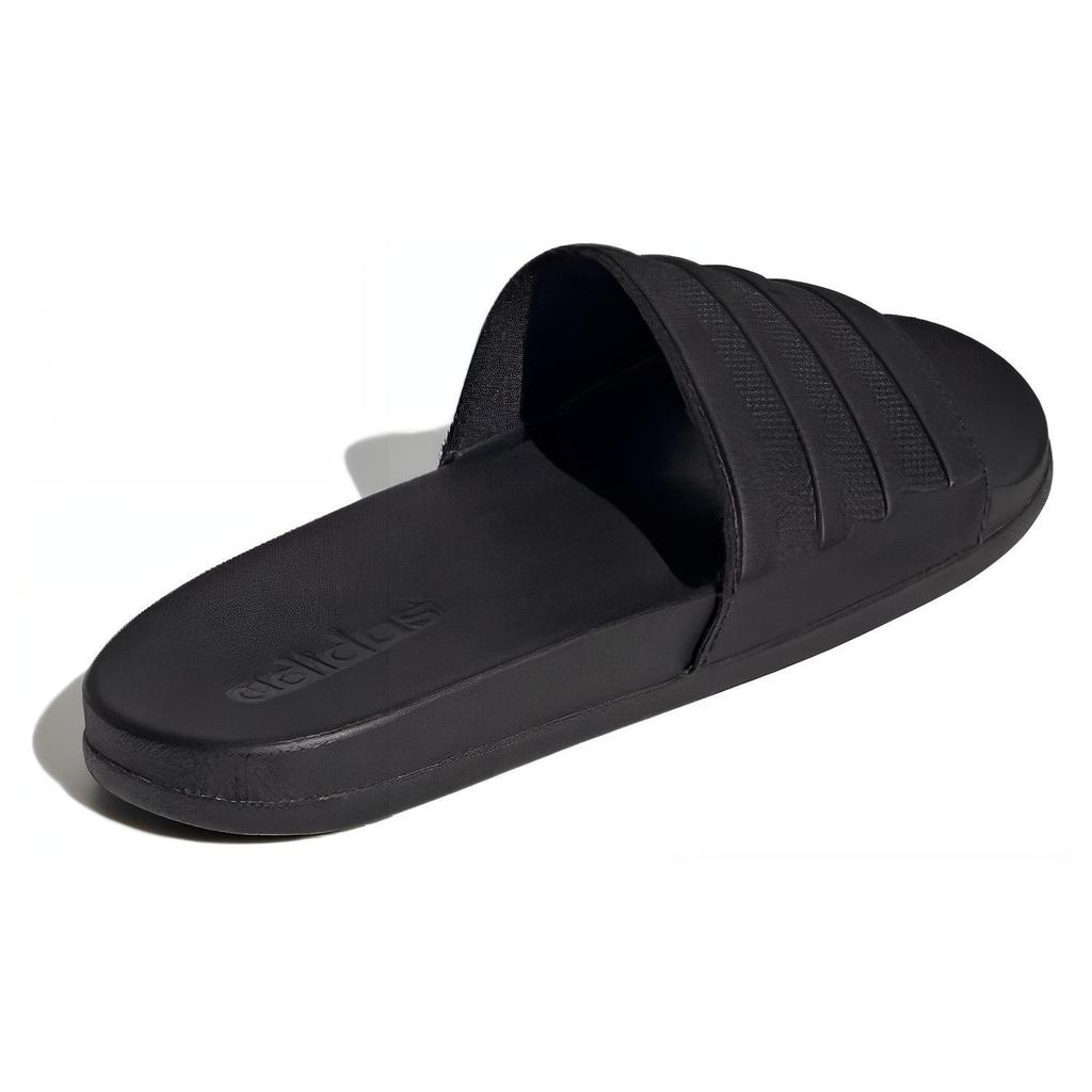 New Adidas Adilette Comfort Slides Triple Black ID3406