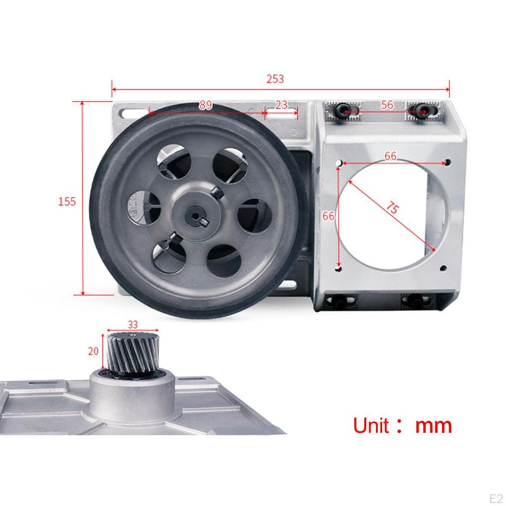 Engraving Machine Gearbox Set with Precision Helical Gear