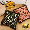 BUYNOW Halloween Mesh Lace Bat Ghost 18x18inch Pillowcase Funny Halloween Party Home Living Room Sofa Saddle Cushion Cover Decor