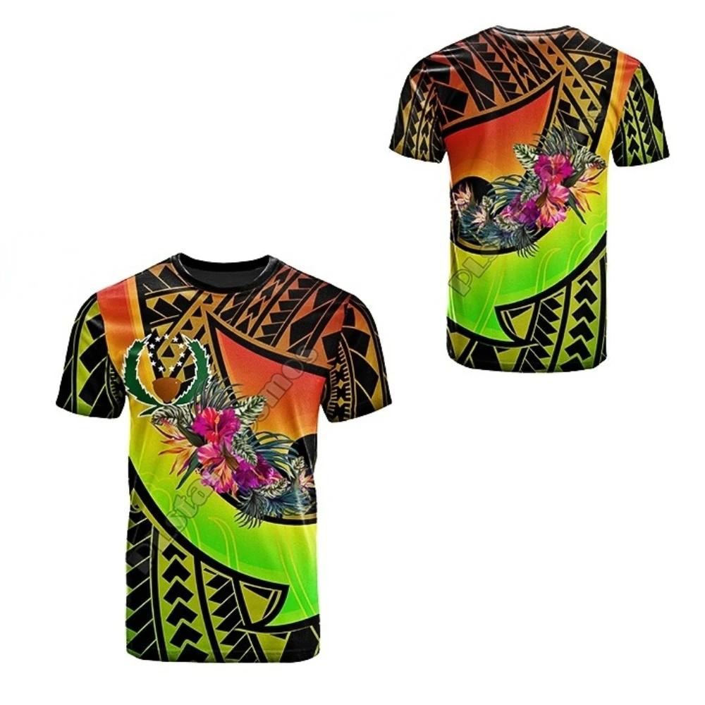 2024 POHNPEI Men's T Shirt O Neck 3D Print Street Fashion Style Harajuku Casual Loose Short Sleeve