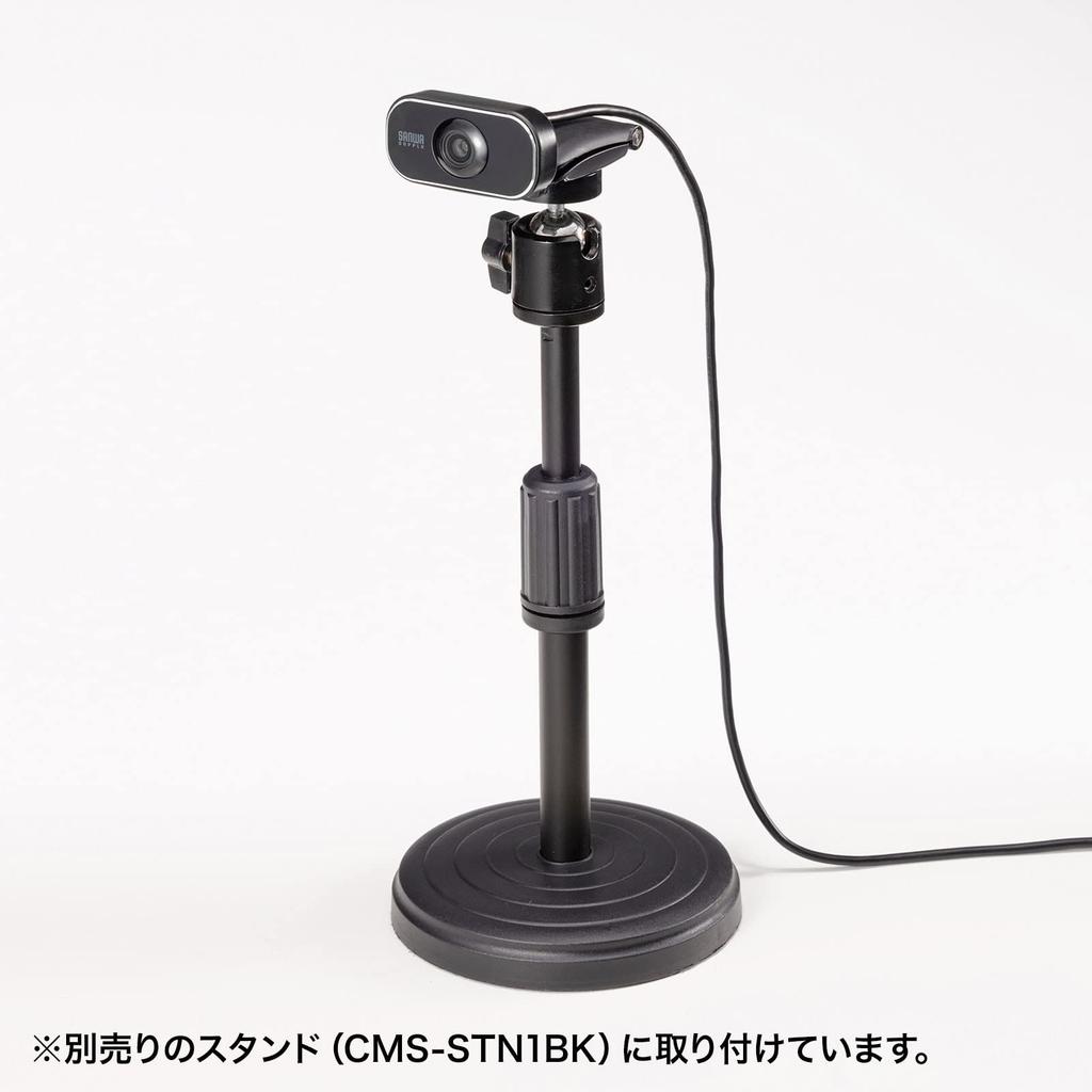 SANWA SUPPLY Type-C Web Camera CMS-V41CBK Black