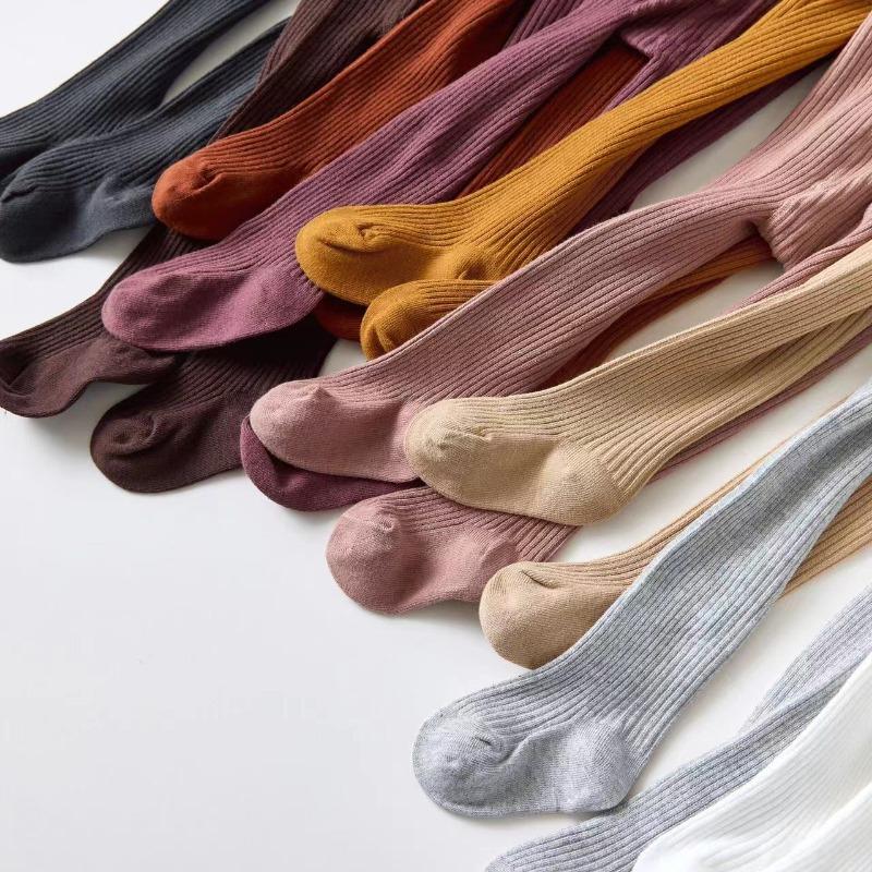 Baby Strumpfhosen Winter Herbst Einfarbig Weiche Baumwolle Dicke Warme Baby Mädchen Strumpfhosen Neugeborenen Kleinkind Enge Junge Mädchen Strumpfhosen Kleidung