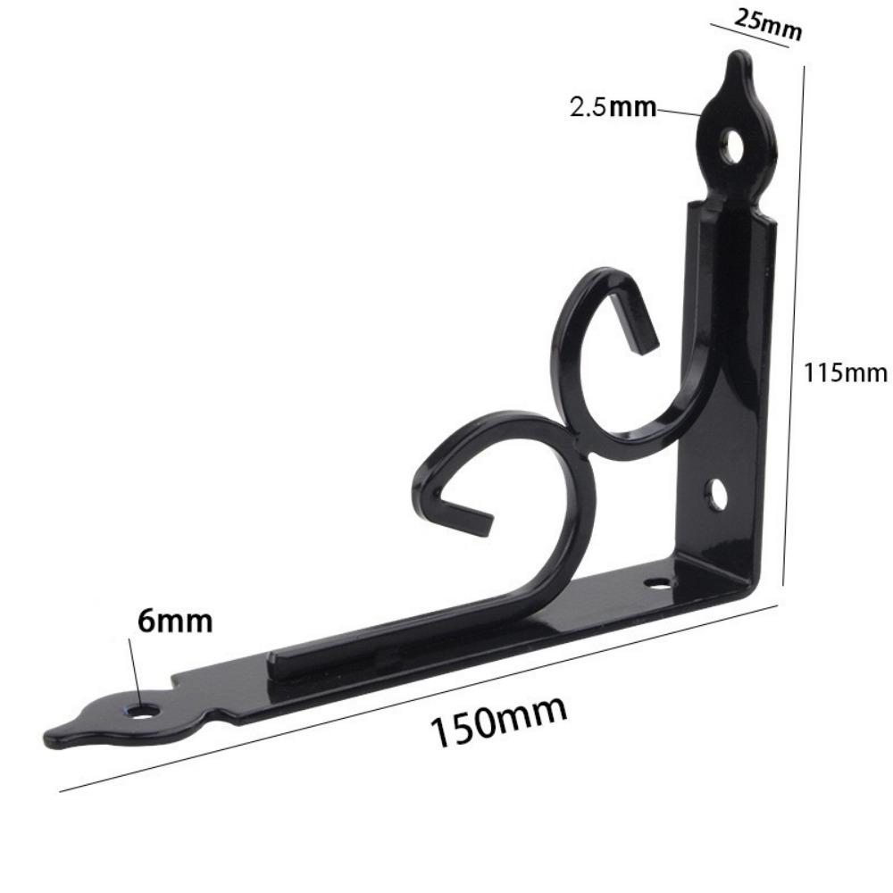 L Shape Metal Shelf Bracket Thickened Triangle Bracket Support Shelf Corner Brace  Home Improvement