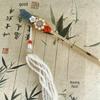 Pearl Flower Tassel Hairpin: Women's High-End Chinese-Style Headdress Accessory