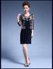 2025 Summer Lace Slimming Two-Piece Dress for Middle-Aged and Older Women, Plus Size