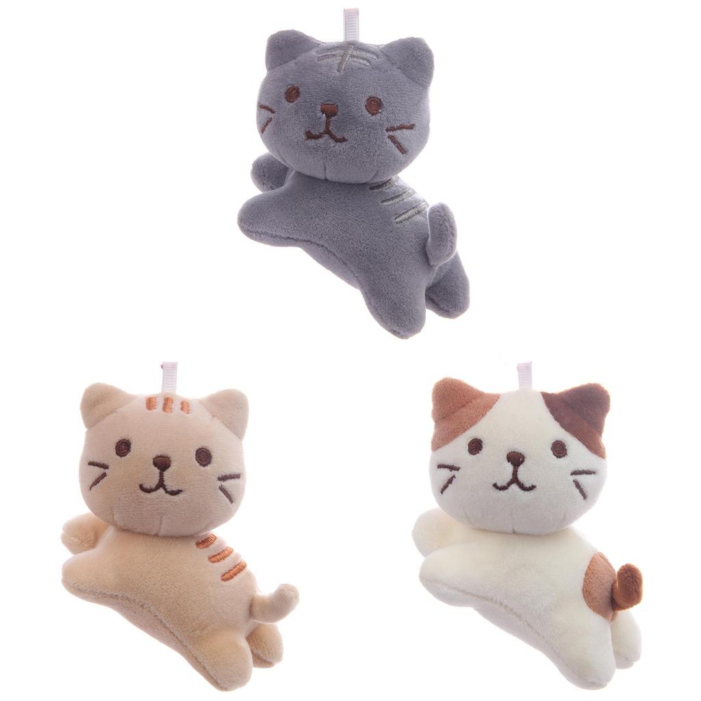Cartoon Cat Plush Toy With Pp Cotton Filling For Kids And Collectors