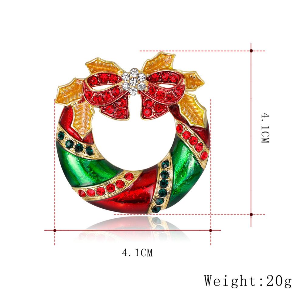 Women Fashion Delicate Christmas Style Brooch Perfect Wear Decoration for
