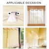 6Pcs Drapery Hardware Easy Installation Small Cord Pulleys for Roman and Pleated Shades Versatile Use with Multiple Cord