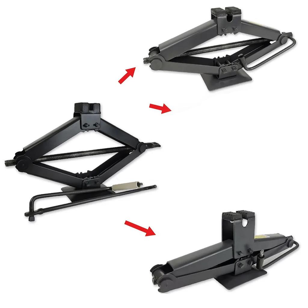 Cric auto, acţionat manual pentru maşini mici, tip foarfecă electrică, care economiseşte muncă, suport superior auriu pentru maşini mici