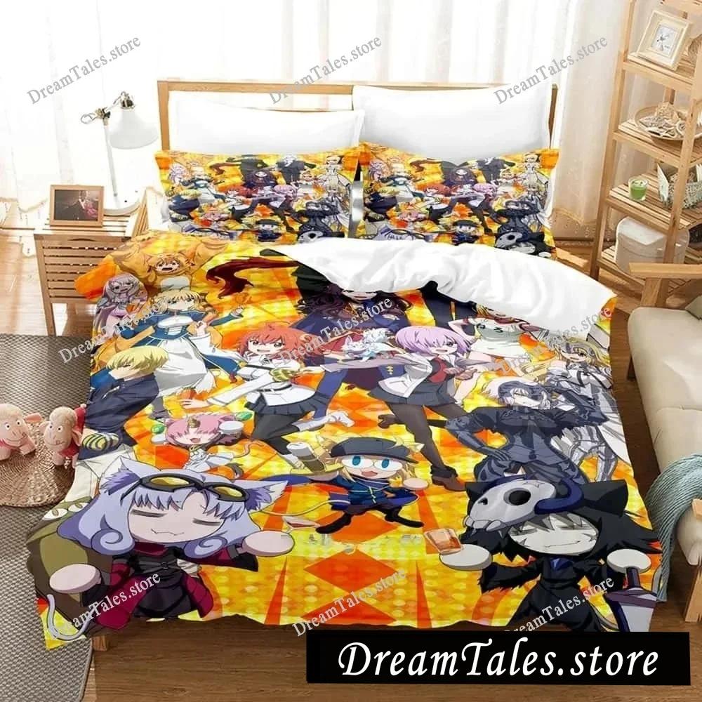 3D Anime Bed Sheet Set Carnival Phantasm Bedding Set Single Twin Full Queen King Size Bed Set Adult Kid Bedroom Duvet Cover Sets