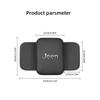 Car Center Console Protector Mat Armrest Pads With Storage Pocket For Jeep Wrangler JK Gladiator Renegade Grand Cherokee Wagonee AMW1