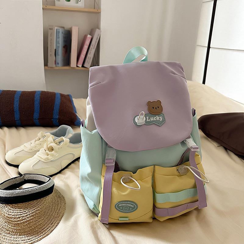 Stylish Japanese Collapsible Backpack With Waterresistant Nylon For Travel And School Use