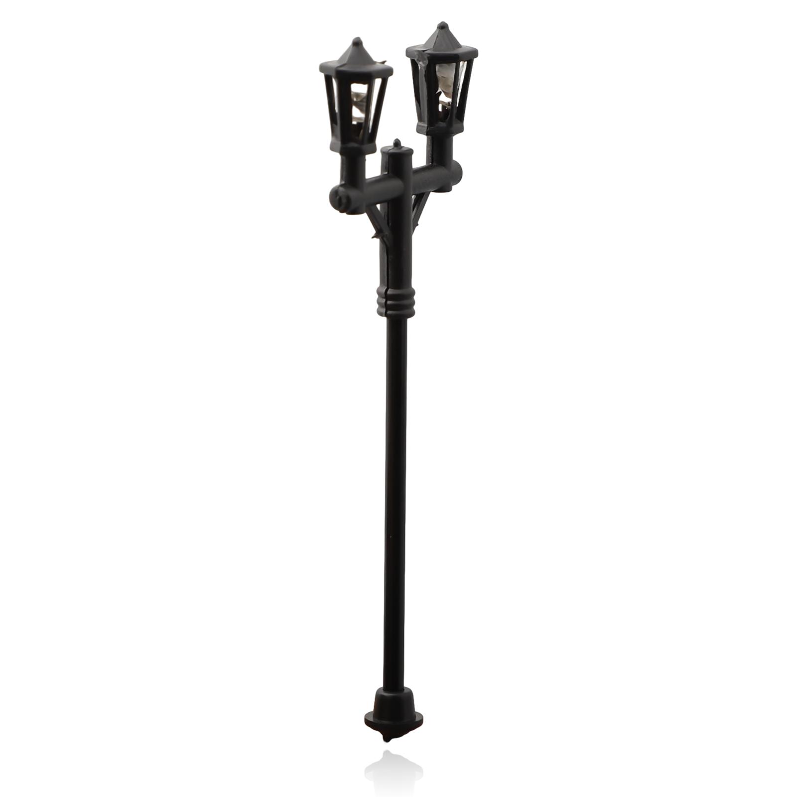 

Brighten Up Your Model Railway Landscape with 10Pcs Model Street Lights, Scale 1100 LED Lampposts for Building Sand Table Models China Mainland