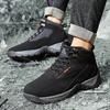 Men  Boots Hiking Shoes Plus Size Boot Motorcycle Climbing Shoes Training Waterproof Outdoor Ankle Casual 2025