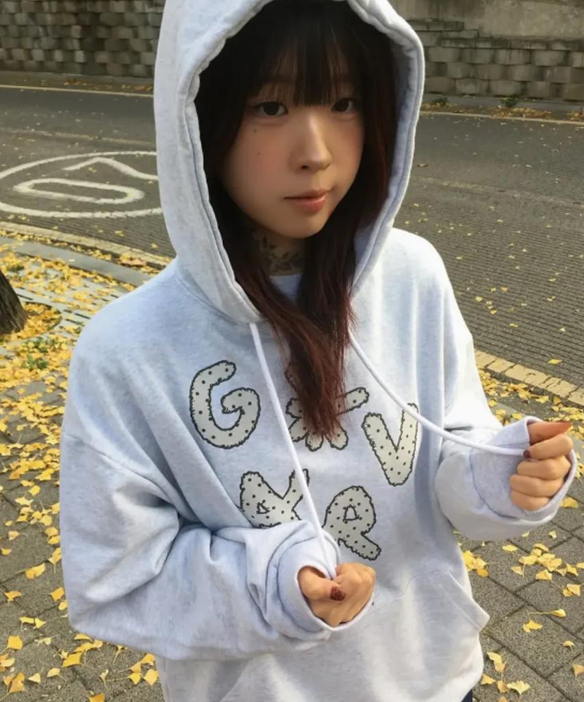 [Unisex] Dots Grav Hoodie_Black