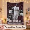 Custom Personalized Tapestry,Central Cee Print Custom Name Text Wall Art Hanging for Bedroom
