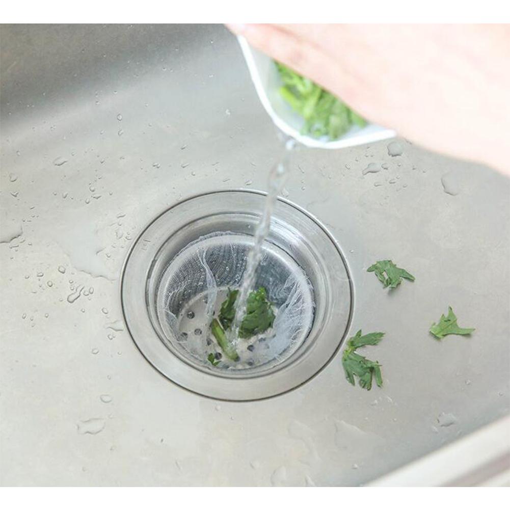 Filtering Screen Drain Garbage Bag for Kitchen Water Tank Sink