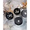 Batterie de Cuisine à Induction 6 Pièces Antiadhésif sans PFOA Design Vintage Magefesa Ares Noir