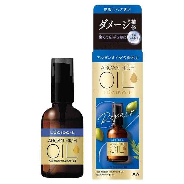 Mandom - Lucido-L Масло-уход для волос с аргановым маслом Rich Repair 60ml