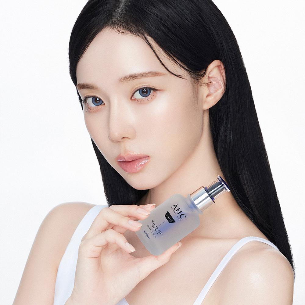 AHC [moisture Exclusive Plan] Ahc Pro Shot Hyaluronic Deep Volume 5 Intra Serum 40ml Plan  Eye Cream +10ml 