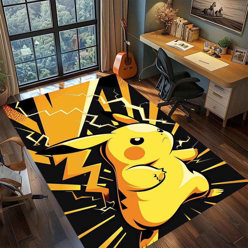 PokeMon anime character Carpet for Living Room Bedroom Home Decor Cool Movie Mat Play Floor Mat