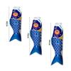40/70/94cm Japanese Carp Flag Windsock Hanging Fish Flag Kite Colorful Wind Socks Home Garden Decoration