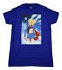Kara Zor El Supergirl Mens Blue T-shirt Tee Shirt New Small