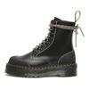 Dr. Martens Moreno Couro Moda Confortáveis Botas Curtas Botas Unissex Preto 26961033