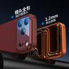 Applicable to iPhone17promax second larger window lychee pattern mobile phone case Apple 16 all-inclusive anti-drop protective case